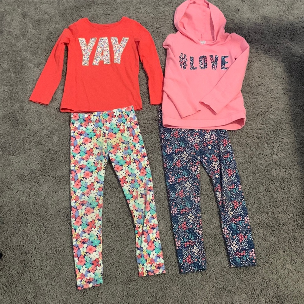 Carter’s 6-6/X Girls Outfit Lot
